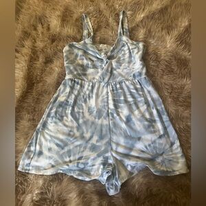 Ultra Flirt Tie-Dye Romper